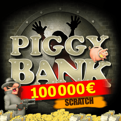 Slot makinesi Piggy Bank Scratch