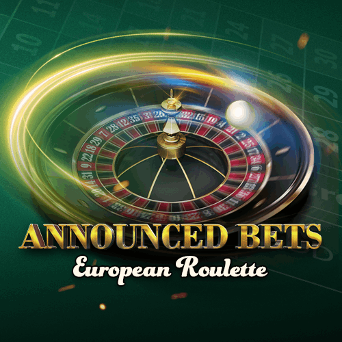 Slot makinesi European Roulette - Announced Bets