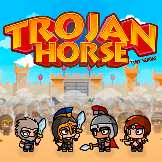 Slot makinesi Trojan Horse Tiny Heroes