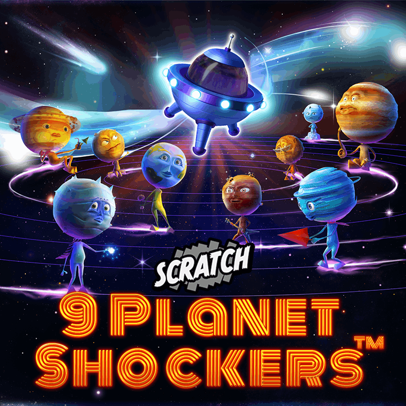 Slot makinesi 9 Planet Shockers Scratch