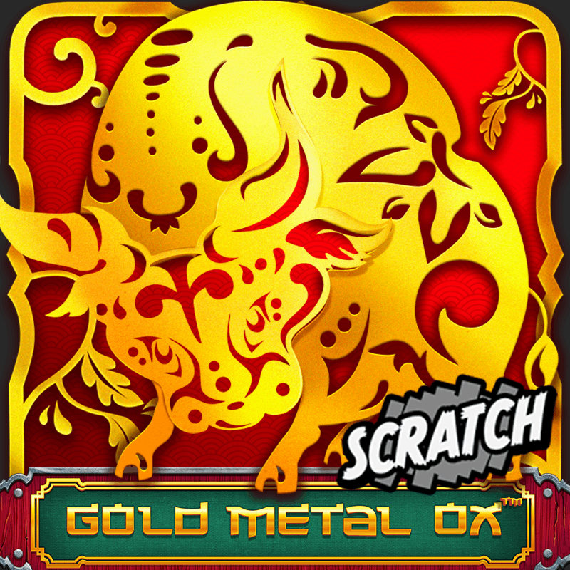 Slot makinesi Gold Metal Ox Scratch