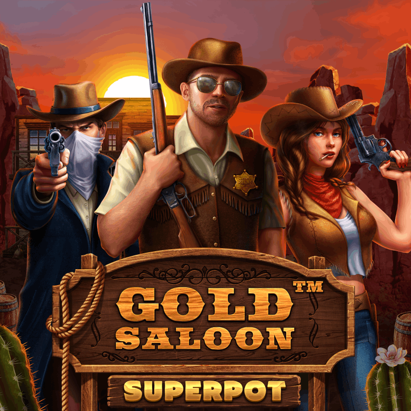 Slot makinesi Gold Saloon Superpot