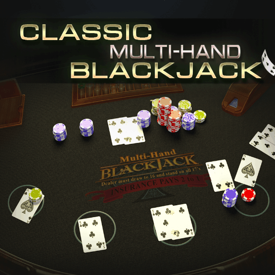 Slot makinesi Classic Multi-Hand Blackjack (Black)