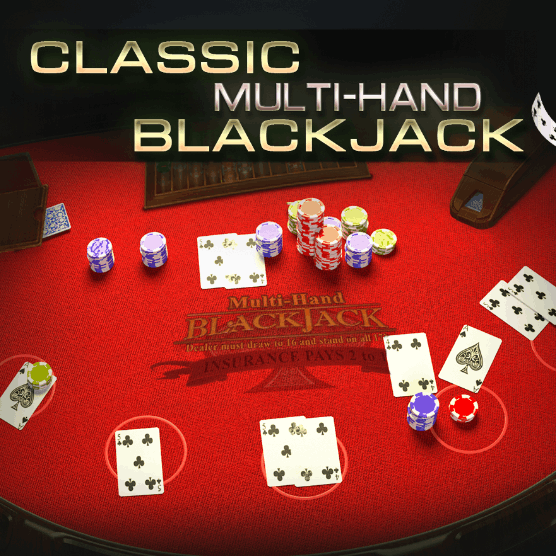 Slot makinesi Classic Multi-Hand Blackjack (Red)